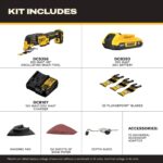 DEWALT 20V MAX XR Brushless Oscillating Multi-Tool Kit DCS356D1 - Image 2