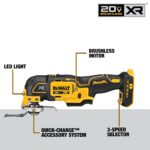 DEWALT 20V MAX XR Brushless Oscillating Multi-Tool Bare DCS356B - Image 6