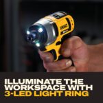 DEWALT 20V MAX Drill & Impact Driver Combo Kit 2 Batteries DCK240C2 - Image 8