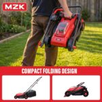 MZK 20V 13-Inch Brushless Cordless Electric Lawn Mower - Image 9