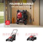AMERISUN 21" Self-Propelled Gas Lawn Mower | 170cc OHV | 3-in-1 - Image 7
