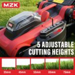 MZK 40V 16-Inch Brushless Cordless Push Lawn Mower 2-in-1 - Image 5