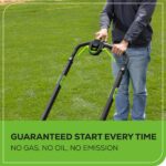 Greenworks 40V 21in Self-Propelled Lawn Mower | 5Ah Battery - Image 2