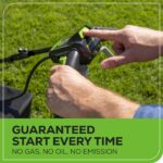 Greenworks 48V 21in Mower, Blower & Trimmer Combo Kit - Image 2