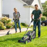 STEELITE 20V Cordless Lawn Mower & Trimmer Combo 13-Inch - Image 2