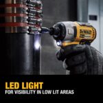 DEWALT 20V MAX Brushless 1/4" Impact Driver Kit (DCF787D1) - Image 5