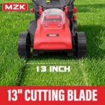 MZK 20V 13-Inch Brushless Cordless Electric Lawn Mower - Image 3