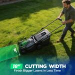 18" 20V Cordless Self-Propelled Lawn Mower | 2x5Ah | Brushless - Image 4