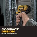 DEWALT 20V MAX Drill & Impact Driver Combo Kit 2 Batteries DCK240C2 - Image 7