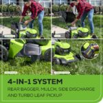 Greenworks 48V 21in Mower, Blower & Trimmer Combo Kit - Image 3