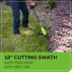 Greenworks 48V 21in Mower, Blower & Trimmer Combo Kit - Image 4